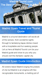 Mobile Screenshot of madrid-tourist.com