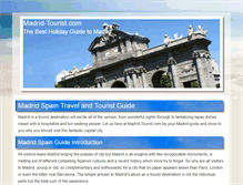 Tablet Screenshot of madrid-tourist.com